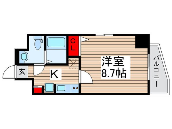 グランドパーク親水公園の物件間取画像